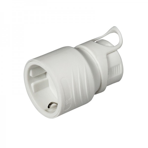 CO UTIKAČ ŠUKO RAVNI ŽENSKI BIJELI 16A 250V